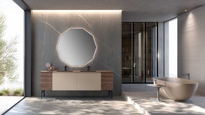 Mobili da Bagno con Maniglia a Gola